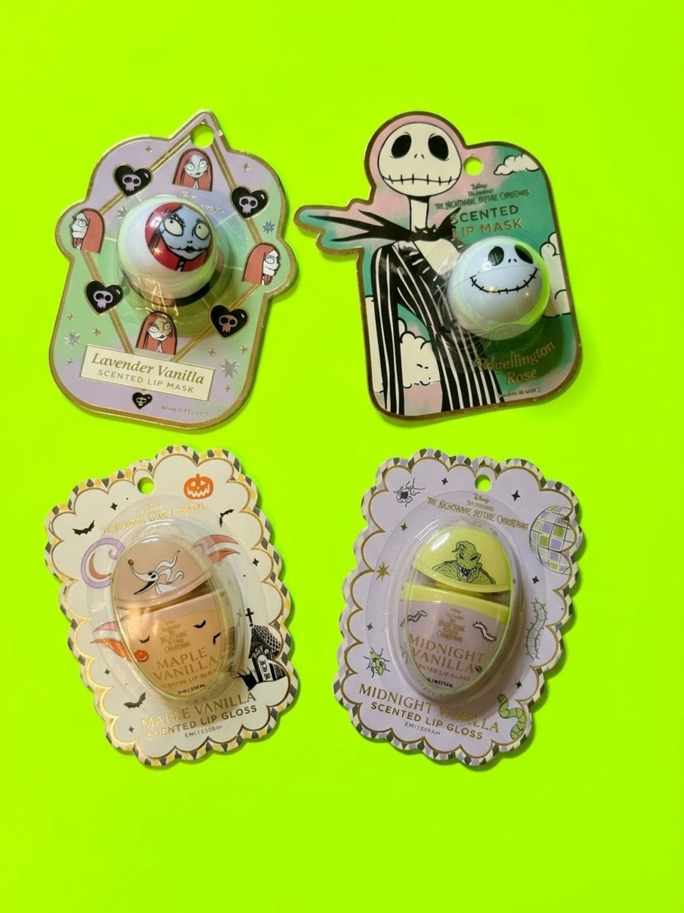 4pc Set The Nightmare Before Christmas